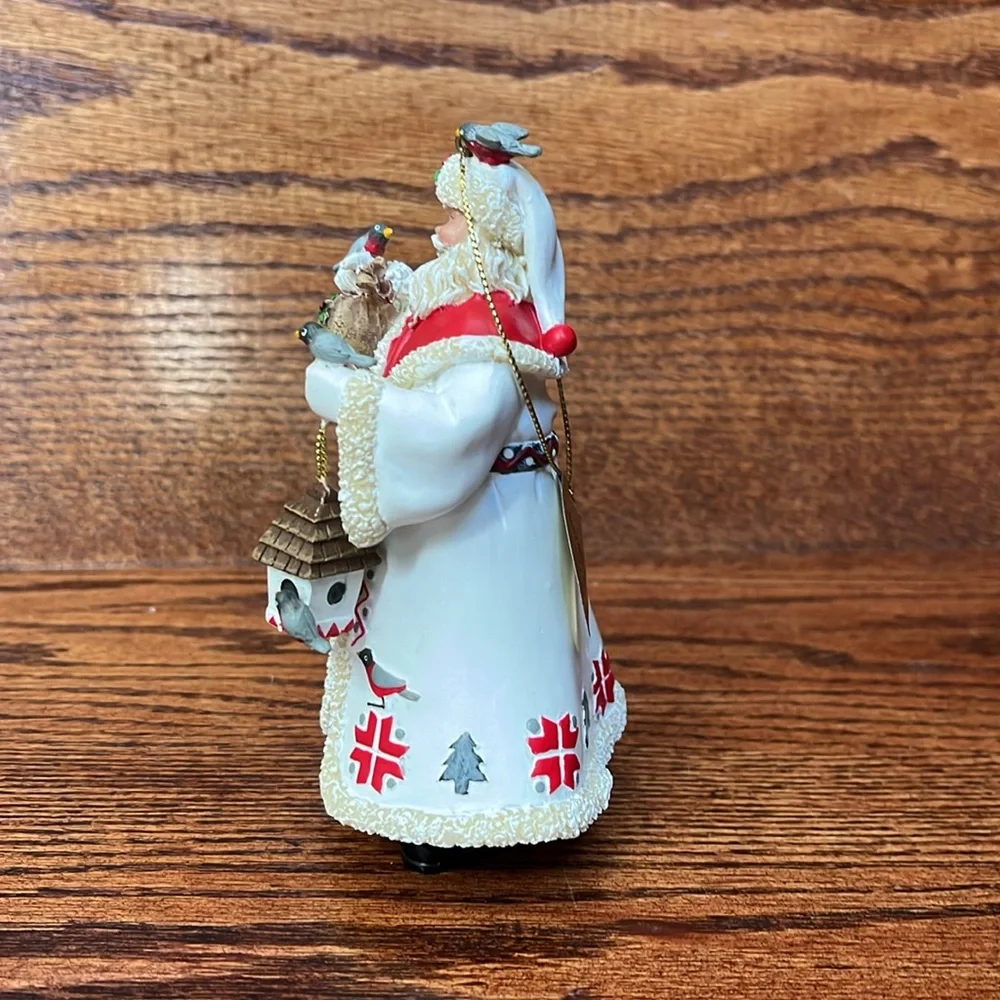 Ashton Drake Galleries Santa's Feathered Friends Ornament  